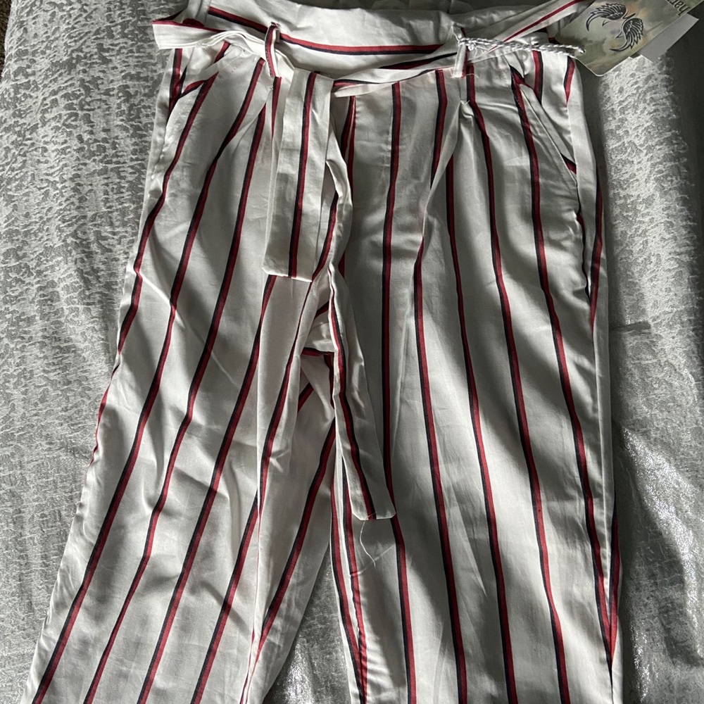 Tie up dress pants